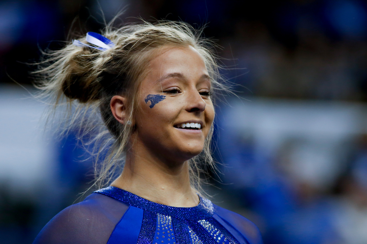 Gymnastics Blue-White Meet.

Photo by Maddie May | UK Athletics