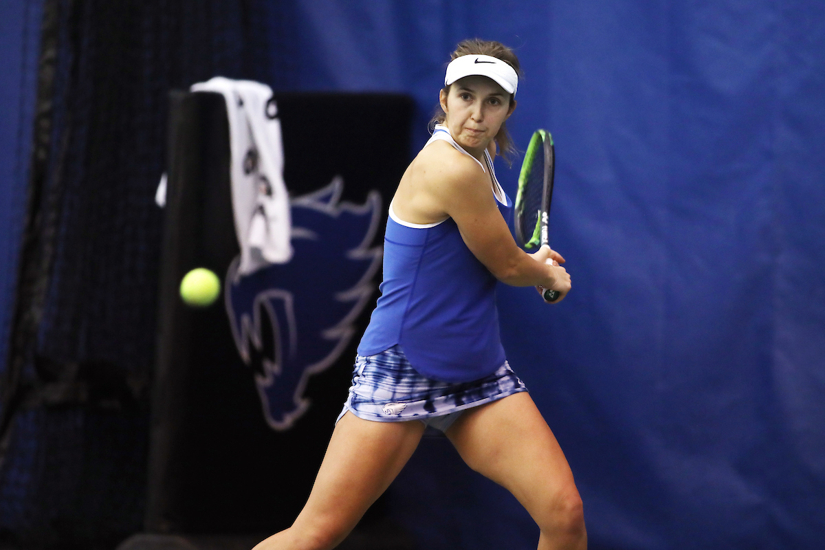 Justina Mikulskyte.

Kentucky women's tennis hosts Indiana

Photo by Quinn Foster | UK Athletics