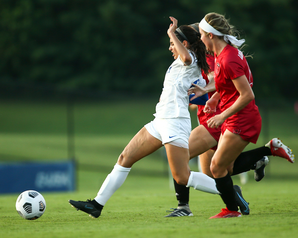 Miranda Jimenez.

Kentucky beats Louisiana Lafayette 5-0.

Photo by Grace Bradley | UK Athletics