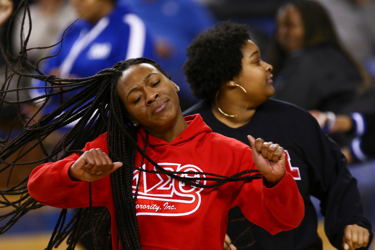 NPHC.

Kentucky beat Alabama 66-62.

Photo by Grace Bradley | UK Athletics