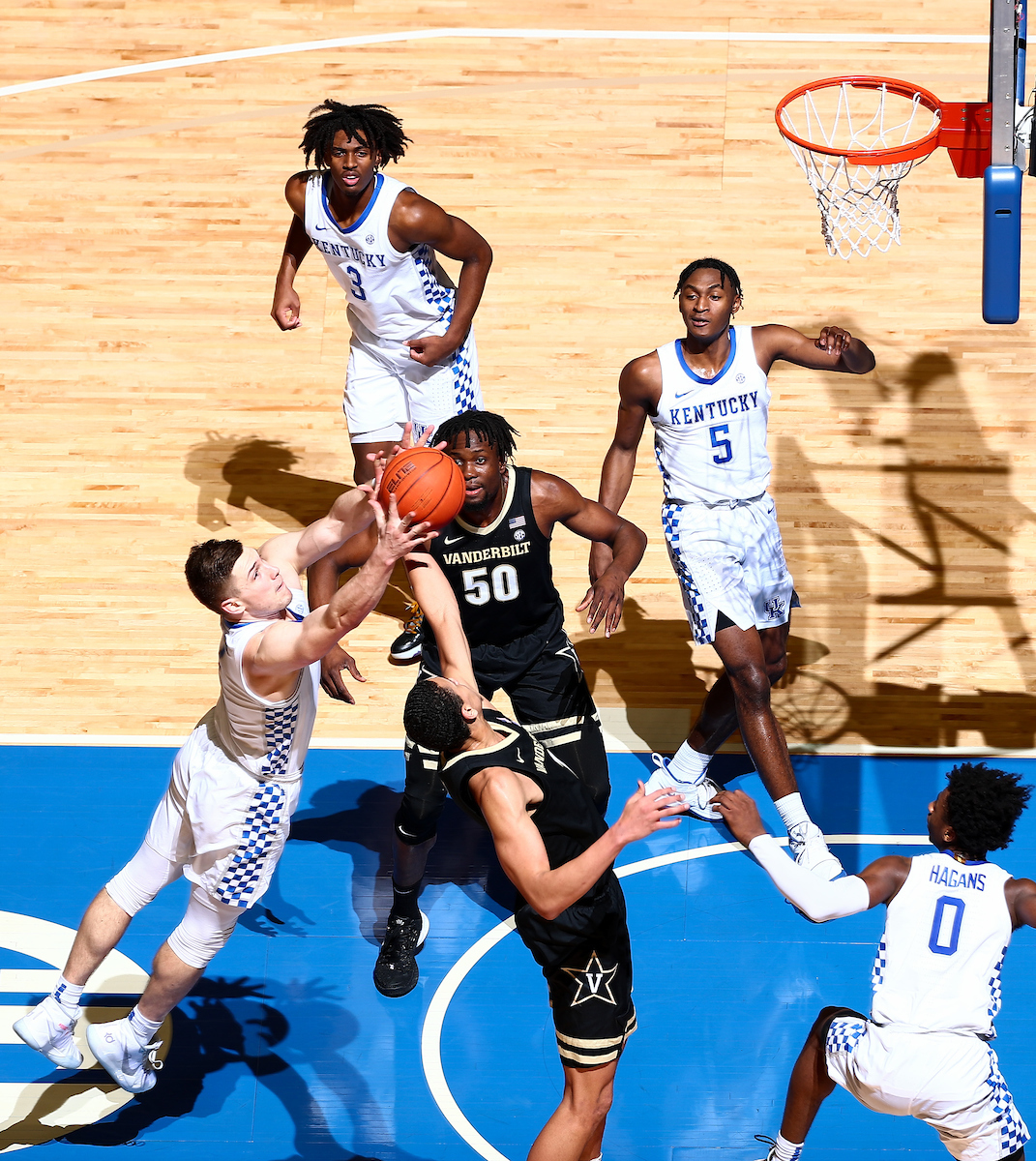 Nate Sestina.
UK beats Vandy 71-62. 
Photo by Elliott Hess | UK Athletics