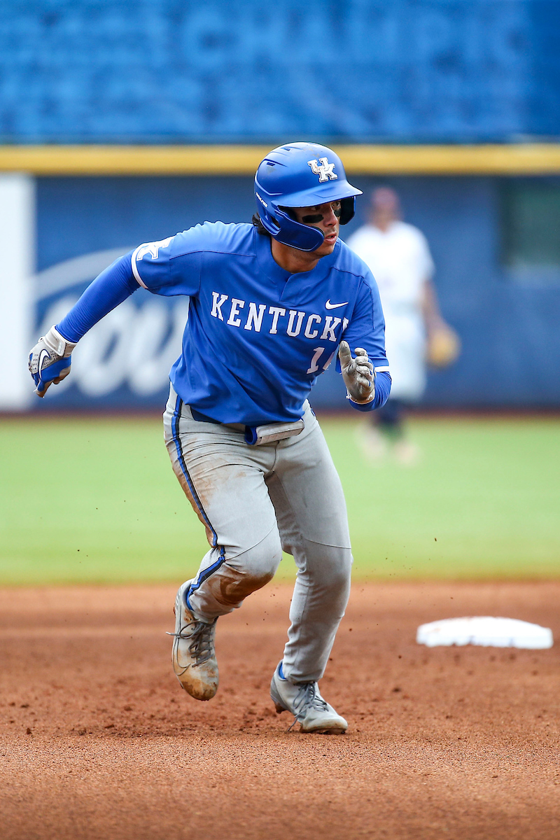 Hunter Jump.

Kentucky beats Auburn 3-1.

Photo by Sarah Caputi | UK Athletics