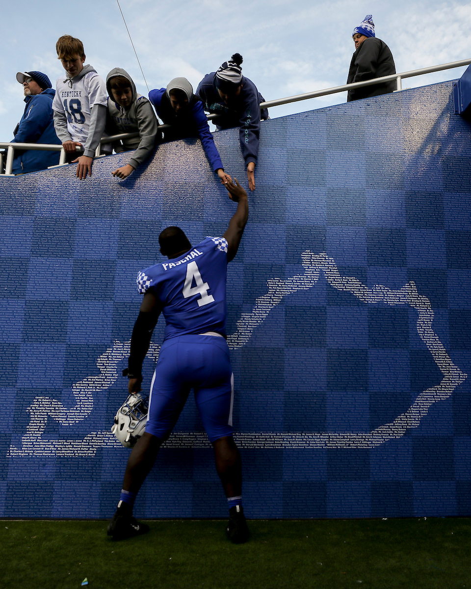 Josh Paschal.

Kentucky beat New Mexico State 56-16.

Photos by Chet White | UK Athletics