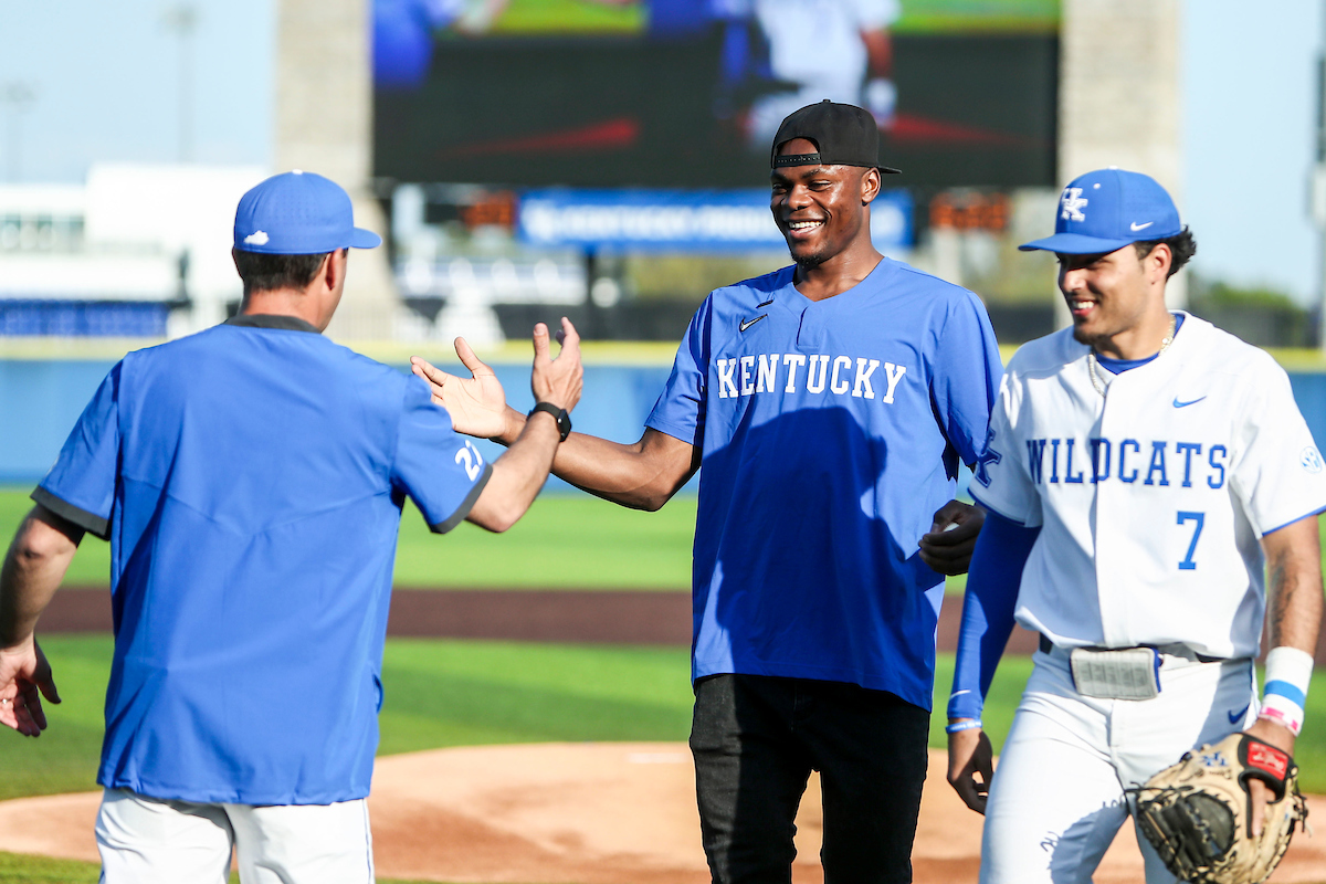 Coach Nick Mingione. Oscar Tshiebwe. Devin Burkes. 

Kentucky loses to Vanderbilt 0-8.

Photo by Sarah Caputi | UK Athletics