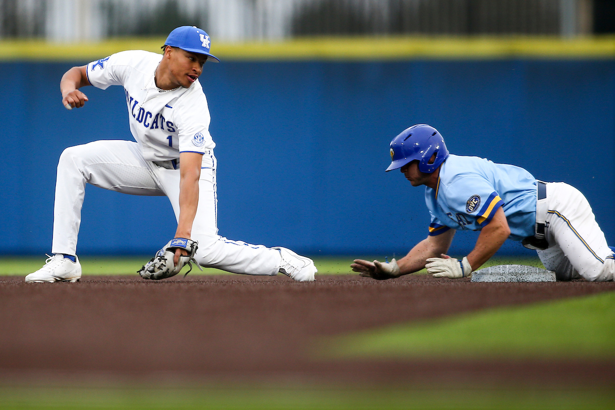 Daniel Harris IV.

Kentucky beats Morehead 7-5.

Photo by Grace Bradley | UK Athletics