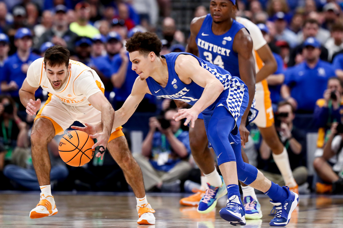 Kellan Grady.

Kentucky loses to Tennessee 69-62.

Photos by Chet White | UK Athletics