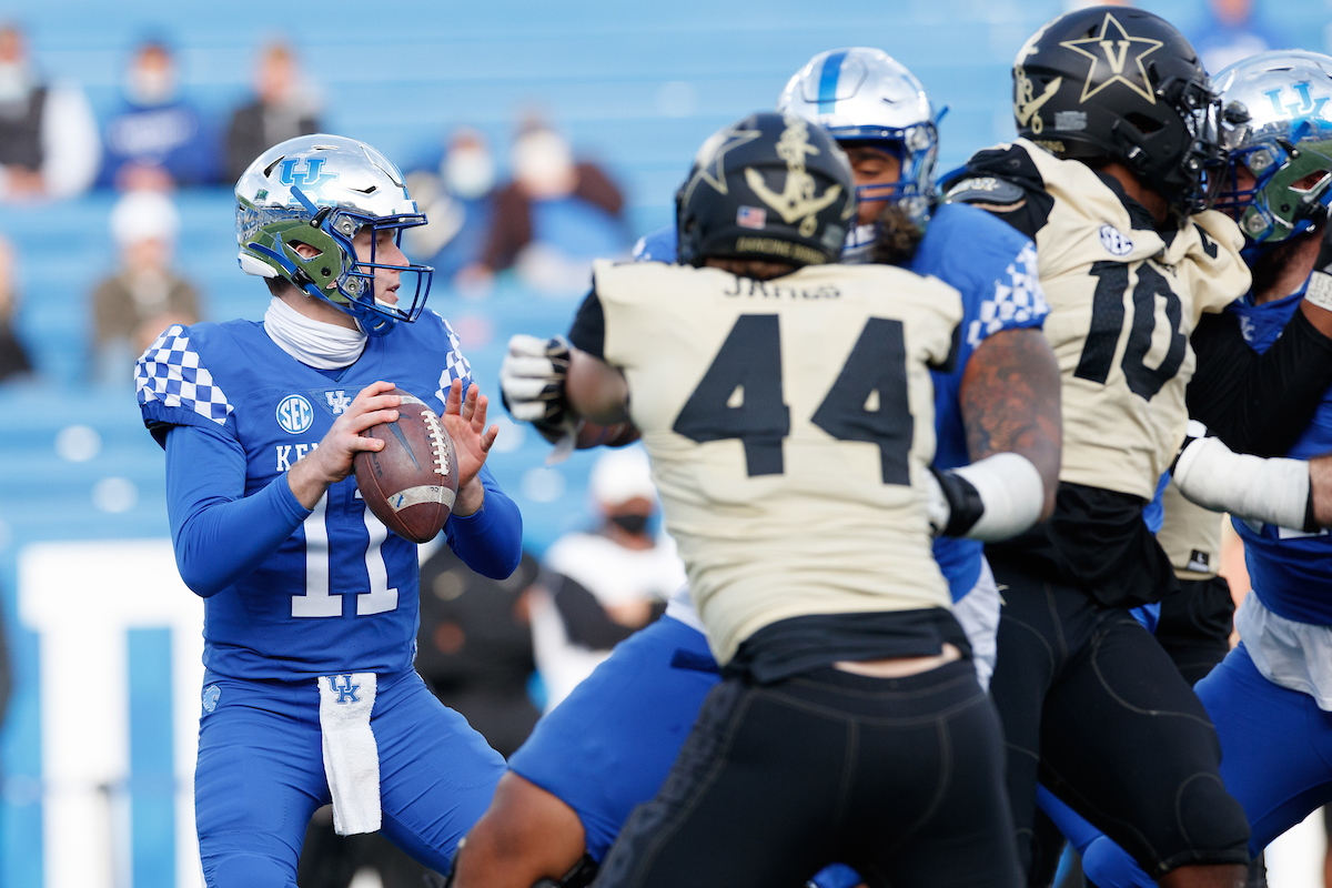BEAU ALLEN.

UK beat Vandy 38-35.

Photo by Elliott Hess | UK Athletics