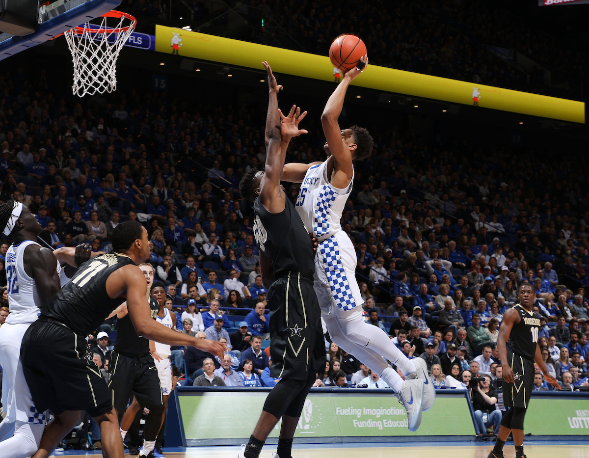 PJ Washington.

The University of Kentucky men's basketball team beats Vanderbilt 83-81 on Tuesday, January 30, 2018 at Rupp Arena in Lexington, Ky.

Photo by Elliott Hess | UK Athletics