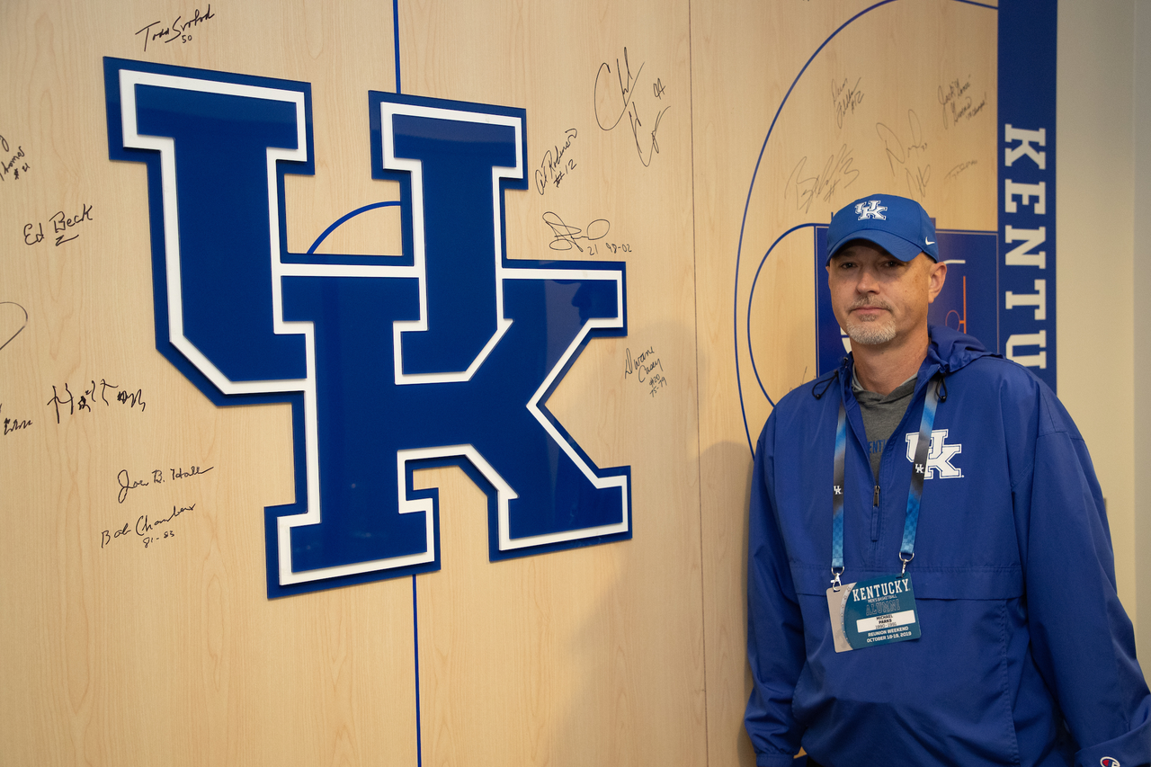 MIchael Parks

Men's Basketball Reunion Weekend.  Photo by Mark Mahan