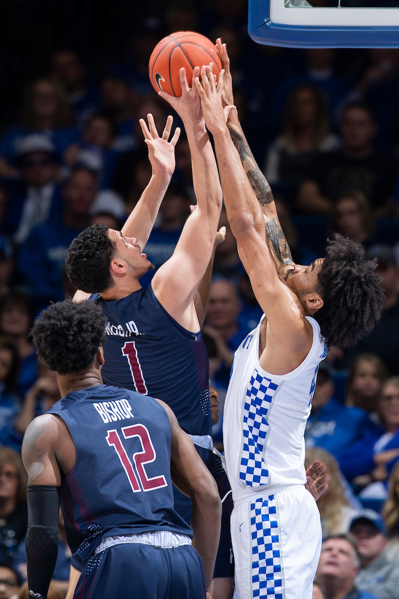Nick Richards.

Kentucky beat Fairleigh Dickinson.

Photo by Chet White | UK Athletics