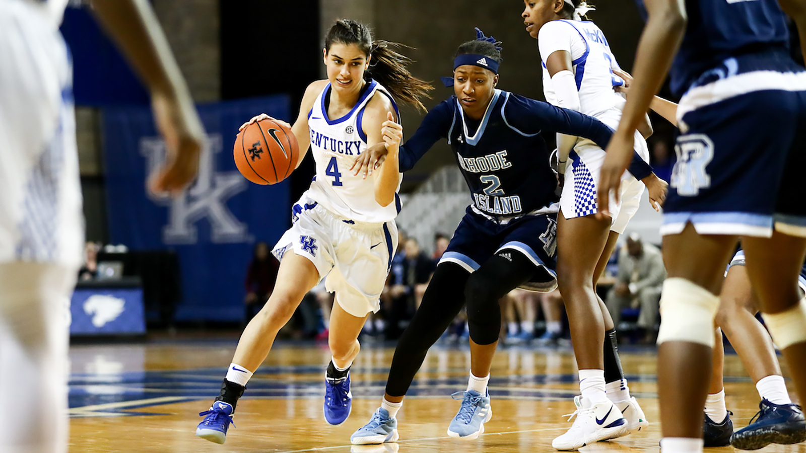 Morris, Howard Lead No. 19 Kentucky Past Rhode Island