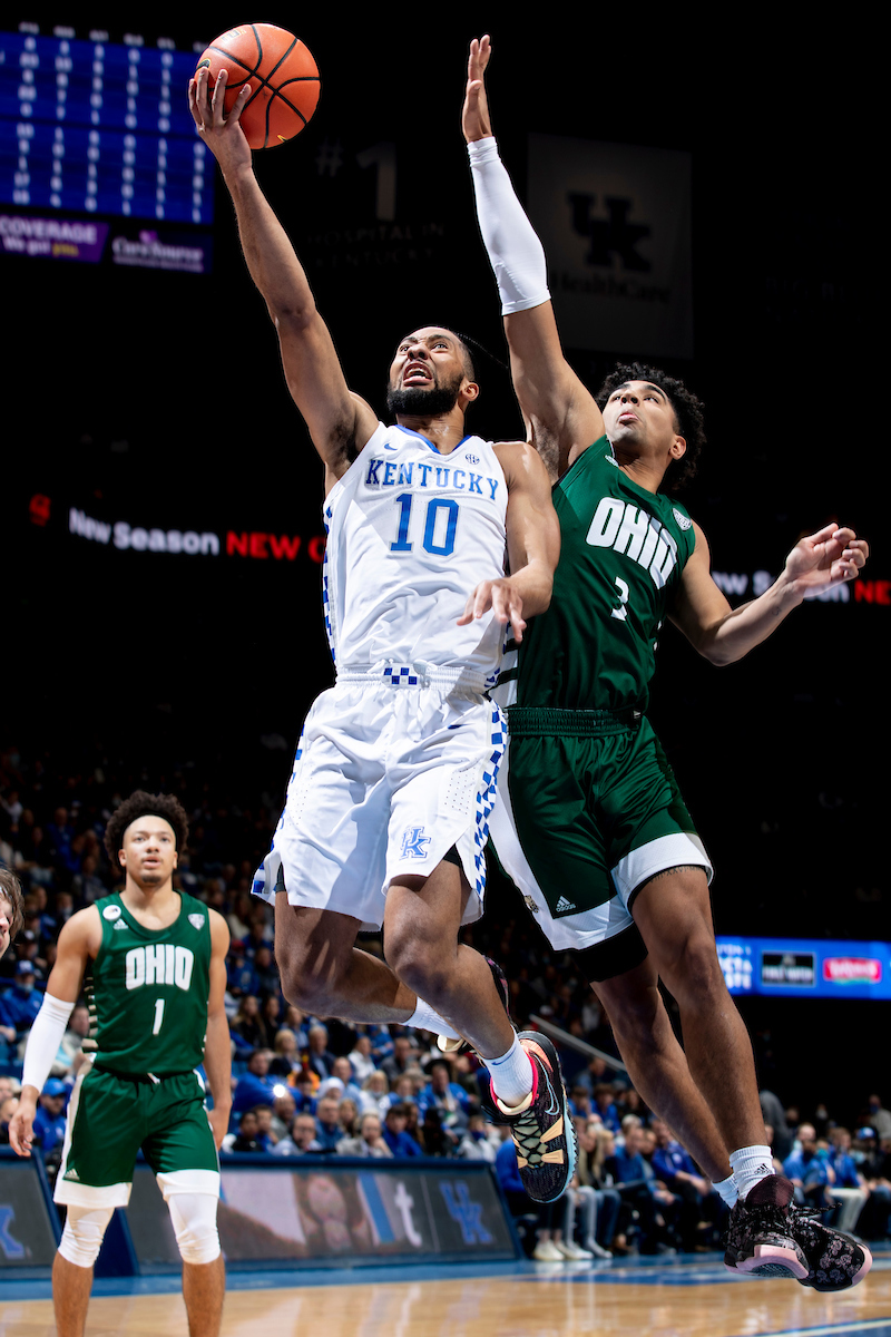 Davion Mintz.

Kentucky beat Ohio University 77-59.

Photos by Chet White | UK Athletics