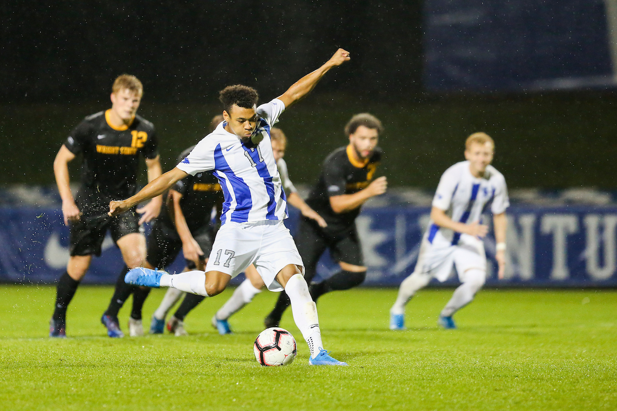 Elijah Borneo.

Kentucky defeats Wright State University 7-1.

Photo by Grace Bradley | UK Athletics