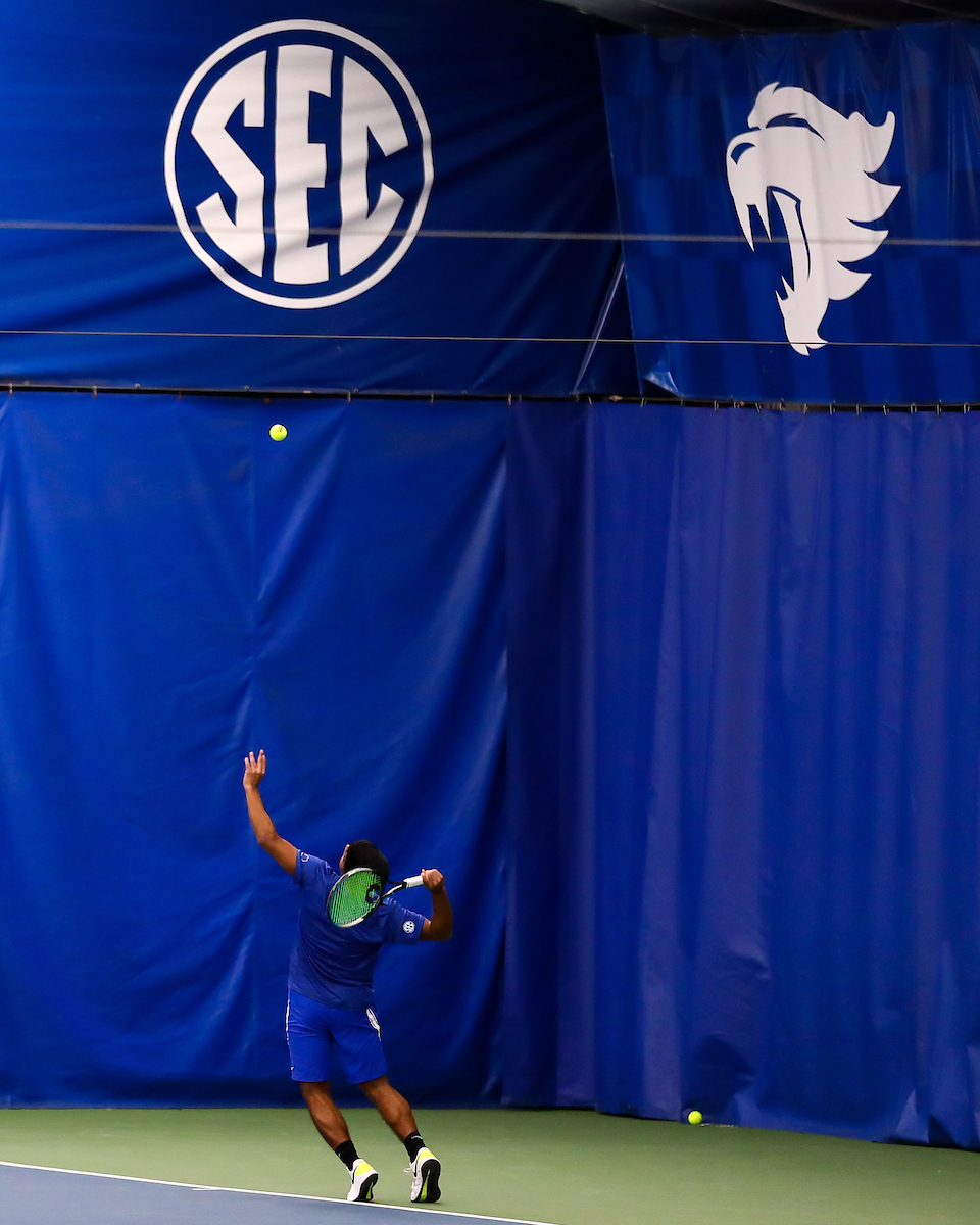 Heman Nama. 

Kentucky beat Bellarmine 7-0.

Photo by Eddie Justice | UK Athletics
