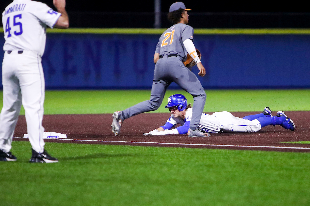 John Thrasher.

Kentucky beats Tennessee 3-2.

Photo by Sarah Caputi | UK Athletics
