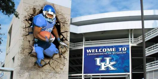 Fans to be greeted by new stadium graphics