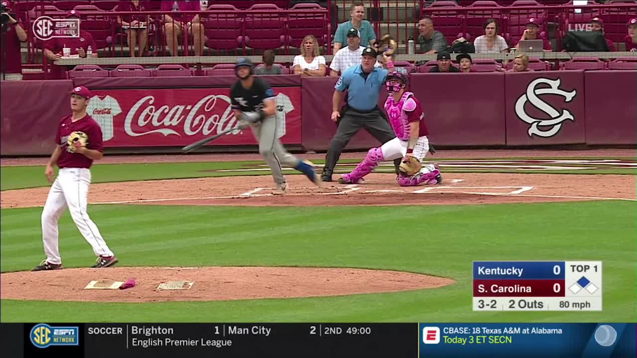 BASE: Kentucky 6, South Carolina 2 Highlights