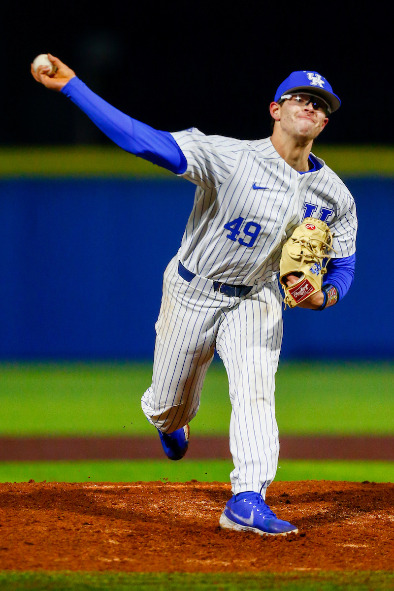 Austin Strickland. 

Kentucky beats Milwaukee, 10-0. 

Photo By Barry Westerman | UK Athletics