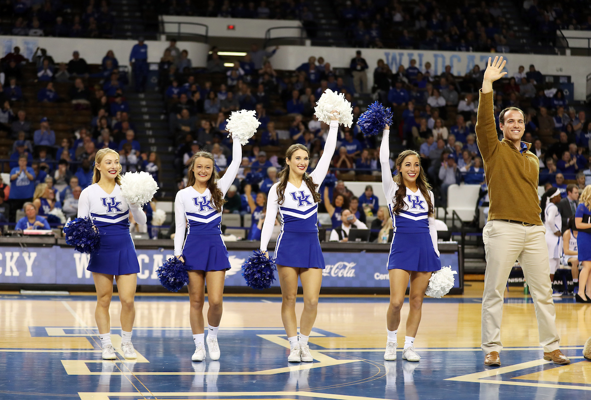 Cheer Seniors

The UK women's basketball team falls to Texas A&M on Thursday, November 28, 2019.

Photo by Britney Howard | UK Athletics
