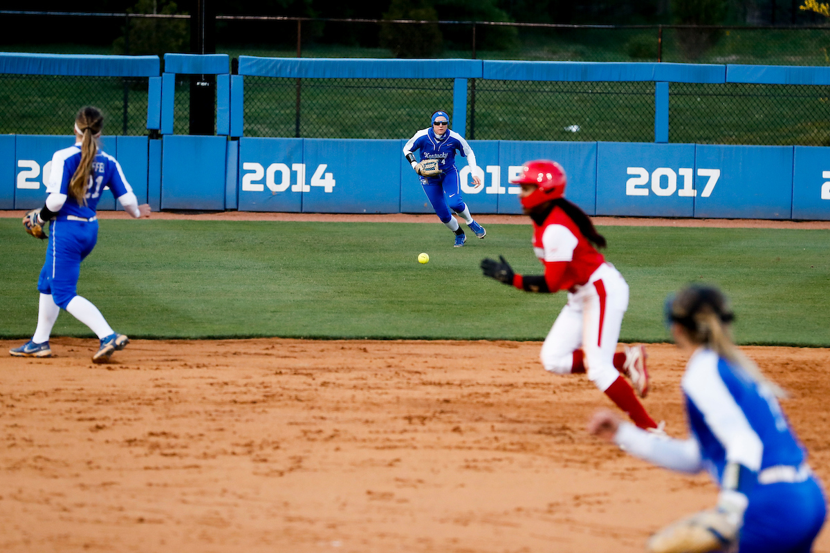 Renee Abernathy.

Kentucky beat Louisville 6-5.

Photo by Chet White | UK Athletics