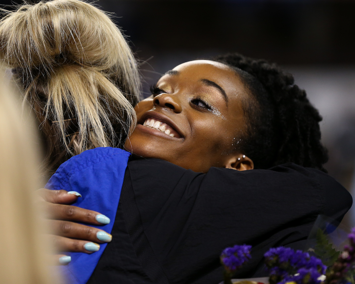 Arianna Patterson.

Kentucky defeats Michigan State on Senior night.

Photo by Tommy Quarles | UK Athletics
