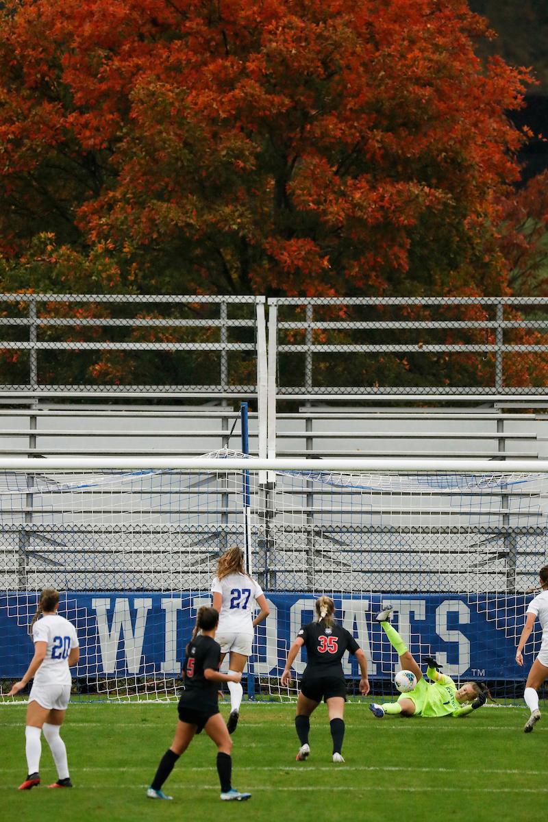Brooke Littman.

UK women’s soccer tied Georgia 1-1 in double OT on Sunday, October 11, 2020, at The Bell in Lexington, Ky.

Photo by Chet White | UK Athletics