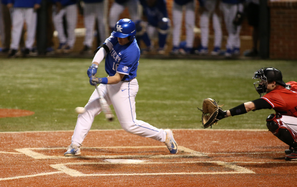 Troy Squires

The University of Kentucky baseball team defeats Western Kentucky University 4-3 on Tuesday, February 27th, 2018 at Cliff Hagan Stadium in Lexington, Ky.


Photo By Barry Westerman | UK Athletics