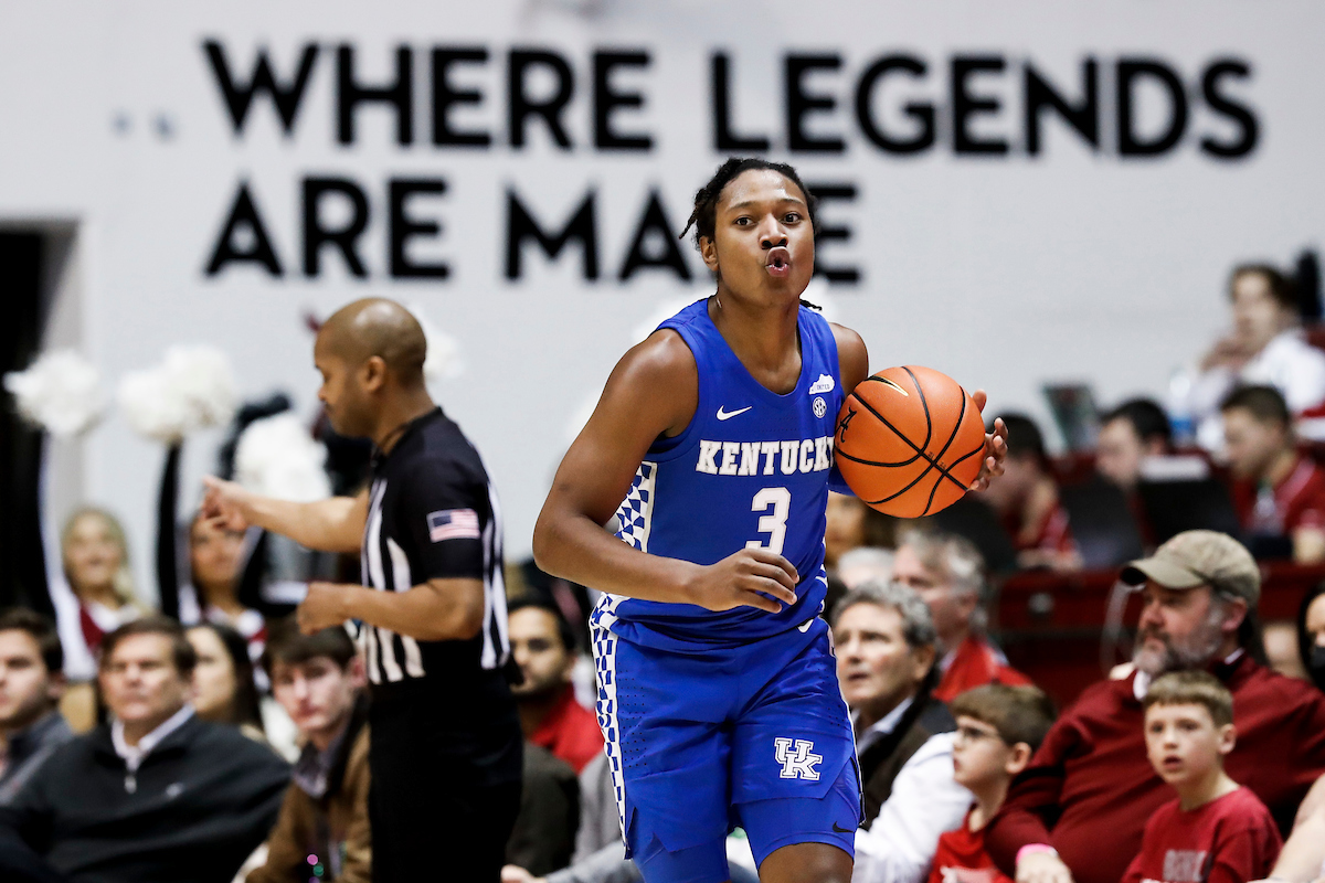 TyTy Washington Jr.

Kentucky beat Alabama 66-55.

Photos by Chet White | UK Athletics