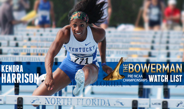 Kendra Harrison on Pre-NCAA Bowerman Watch List