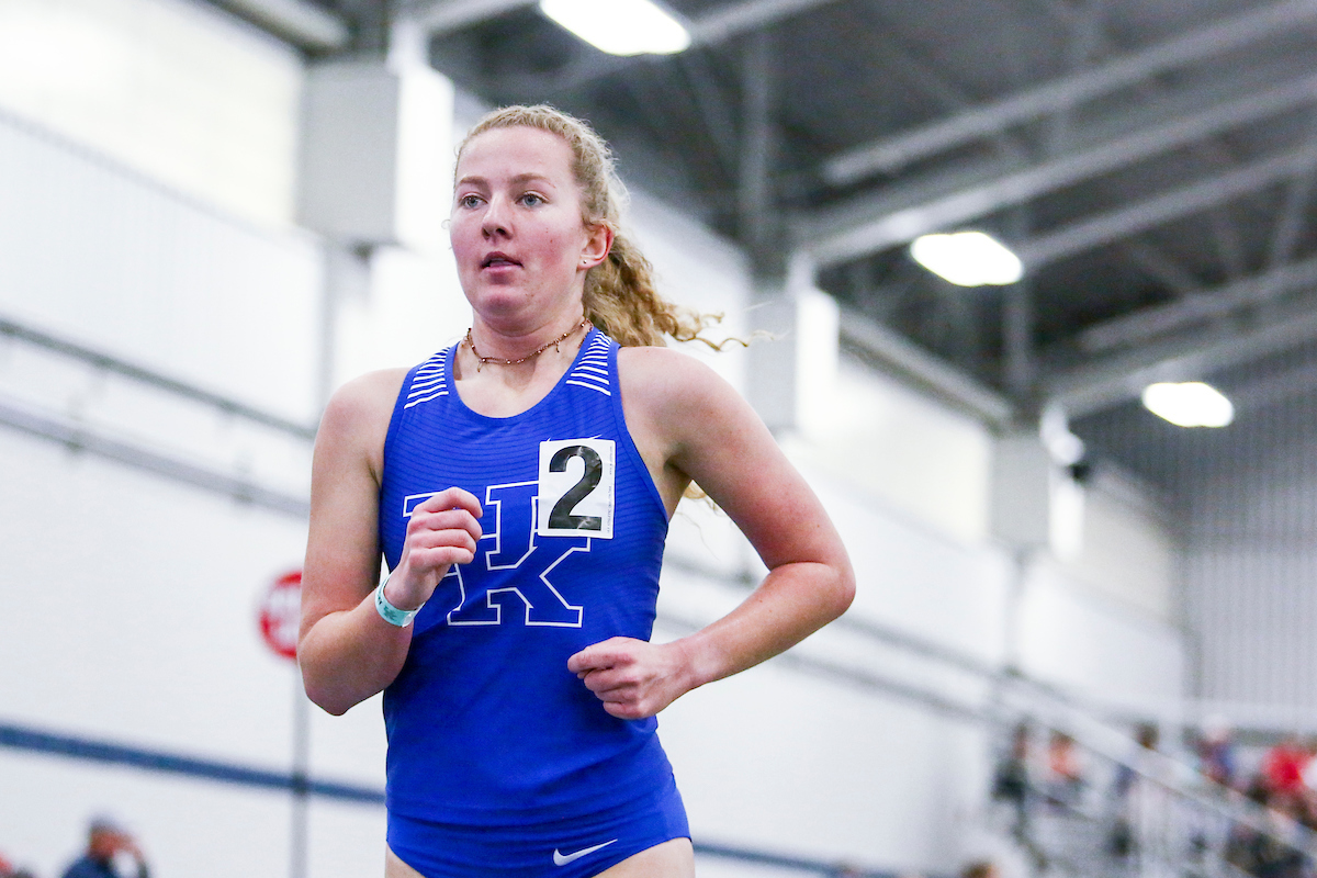 Sydney Burke.

Jim Green Invitational.

Photo by Hannah Phillips | UK Athletics