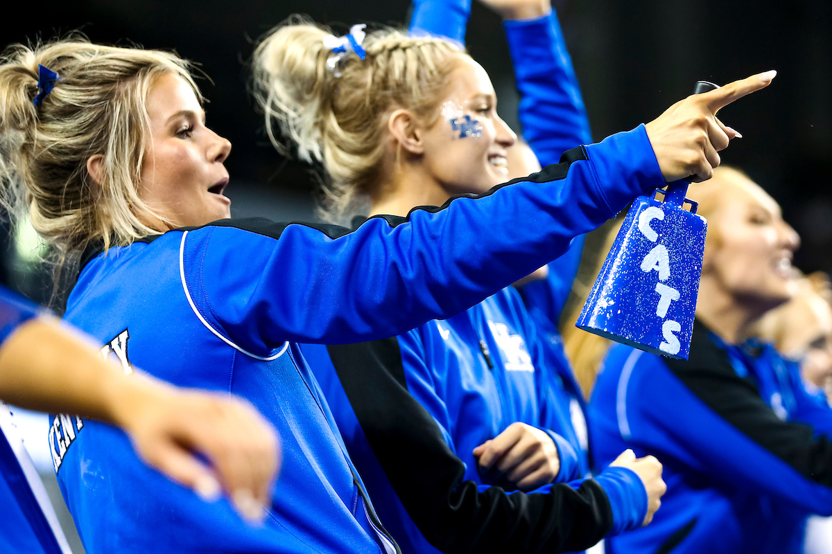 Makenna Clarke.

Kentucky gymnastics loses to Florida.

Photo by Eddie Justice | UK Athletics