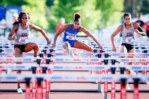 Masai Russell.SEC Outdoor Track and Field Championships Day 3.Photo by Chet White | UK Athletics
