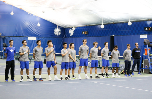 University of Kentucky men's tennis hosts Duke.

Photo by Maddie Baker | UK Athletics