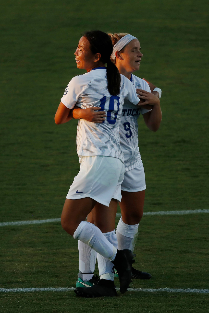Yuuka Kurosaki. Marissa Bosco.

The Kentucky women's soccer team beat Morehead State 2-1.

Photo by Chet White | UK Athletics