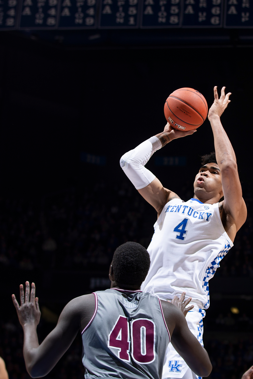 Nick Richards

Men's basketball beat SIU 71-59.

Photo by Chet White | UK Athletics
