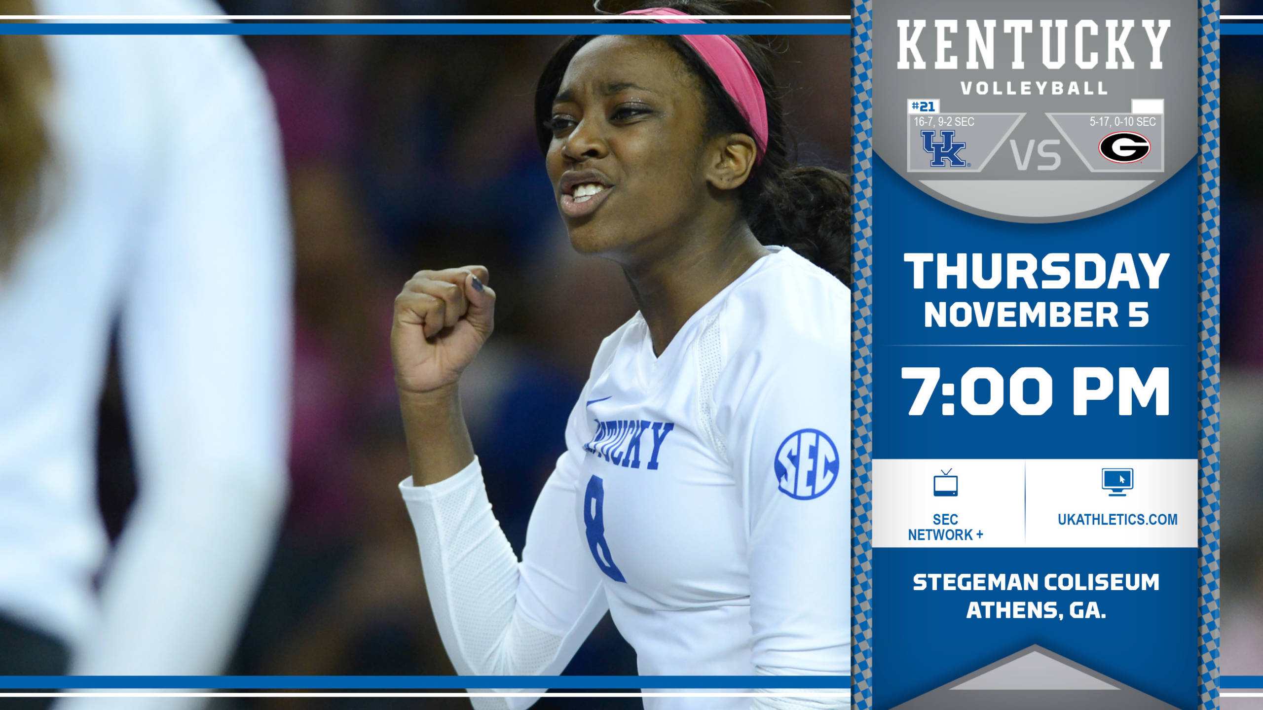 Kentucky to Travel to Athens for Midweek Match with Georgia