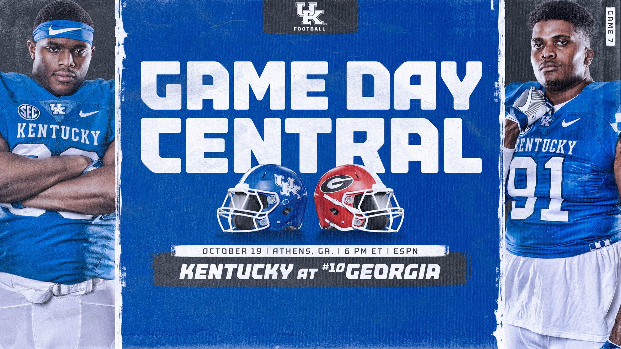 Kentucky to Step Between the Hedges at Georgia