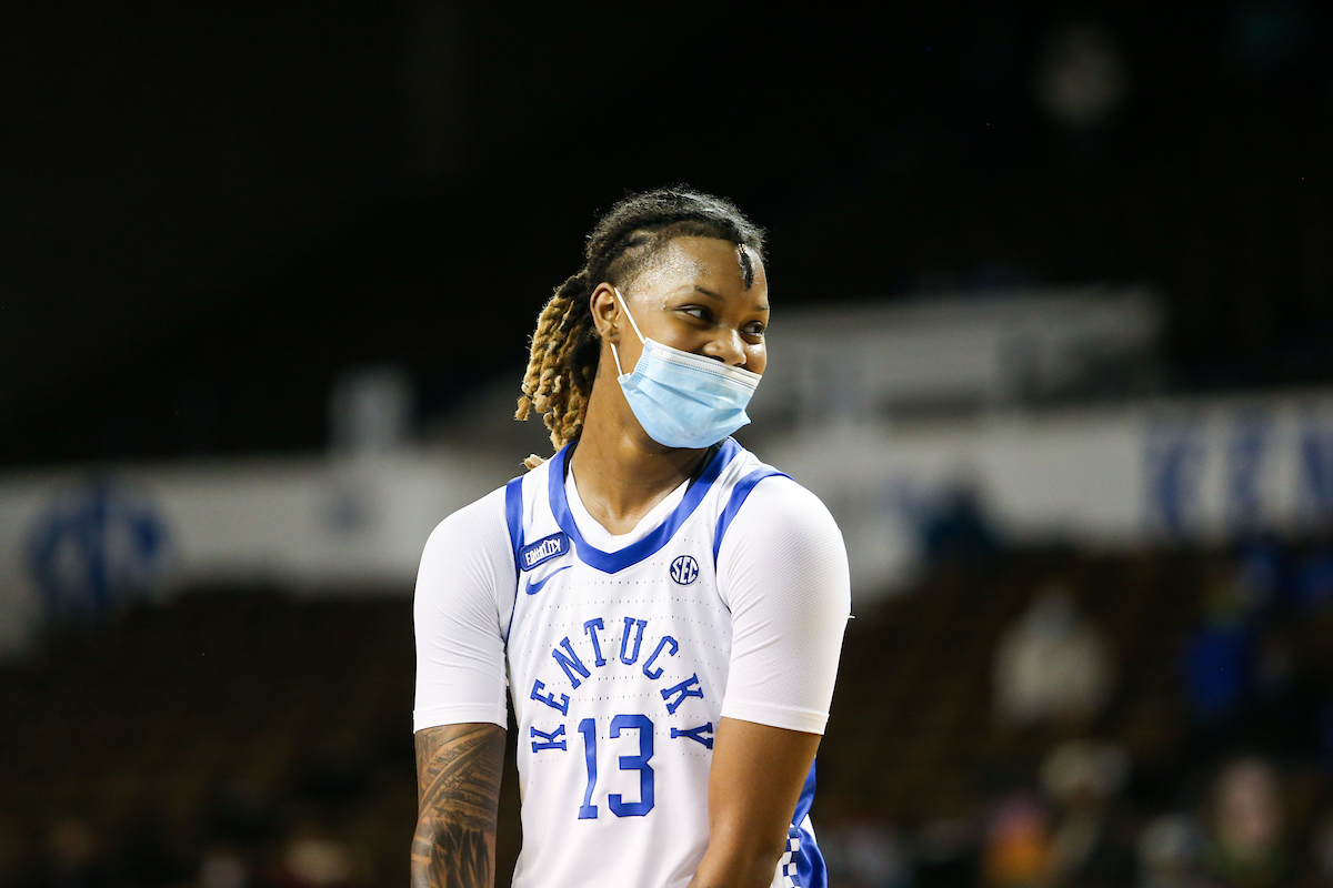 Jazmine Massengill.

Kentucky beats Arkansas 75-64.

Photo by Hannah Phillips | UK Athletics
