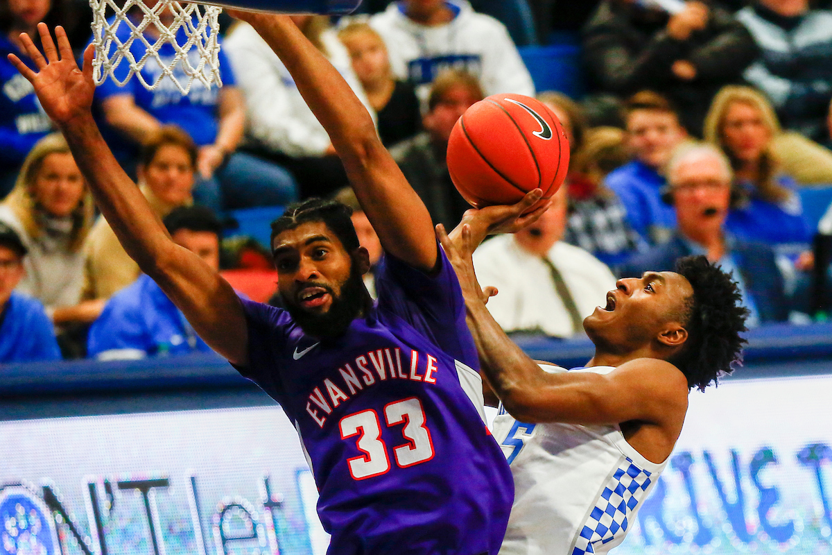 Immanuel Quickley.

UK falls to Evansville 67-64.

Photo by Hannah Phillips | UK Athletics