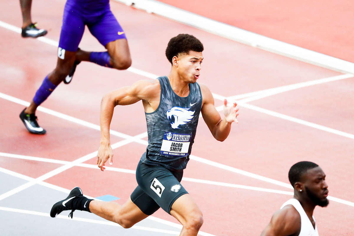 Jacob Smith.

Day one of the 2019 SEC Outdoor Track and Field Championships.