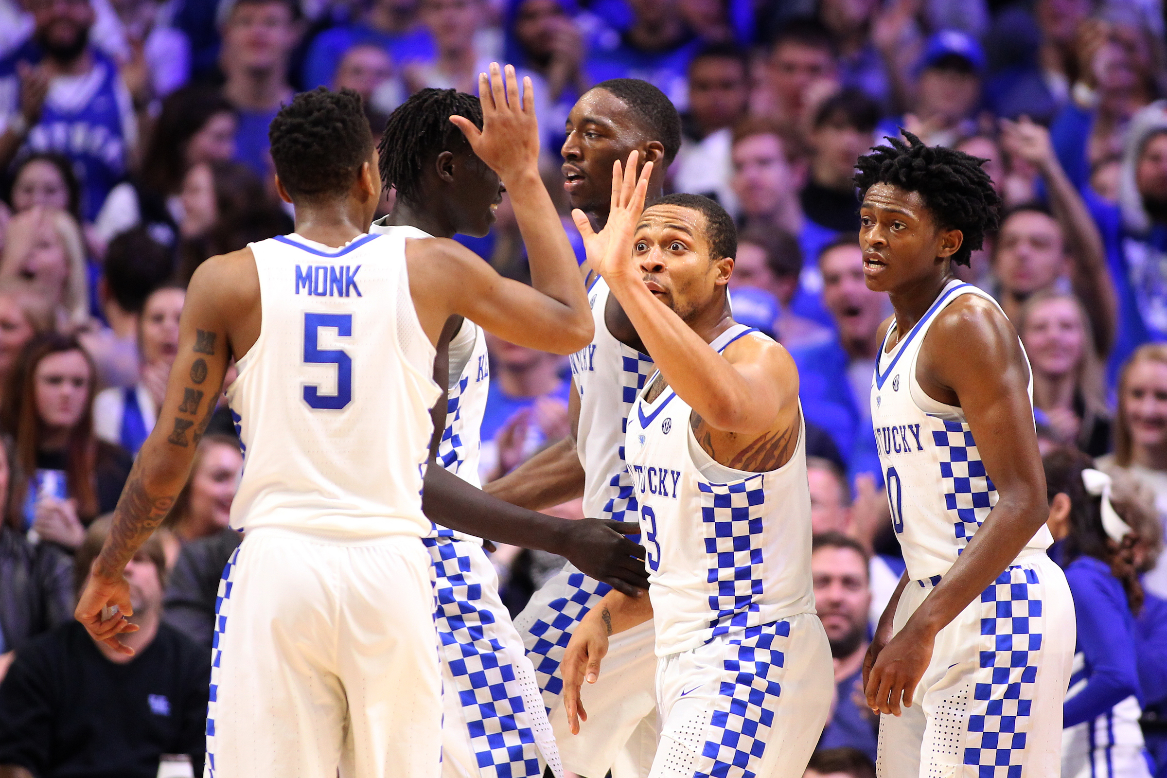 Four-Guard Lineup Gives Kentucky a New Look