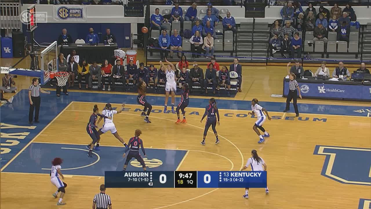 WBB: Kentucky 68, Auburn 61 Highlights