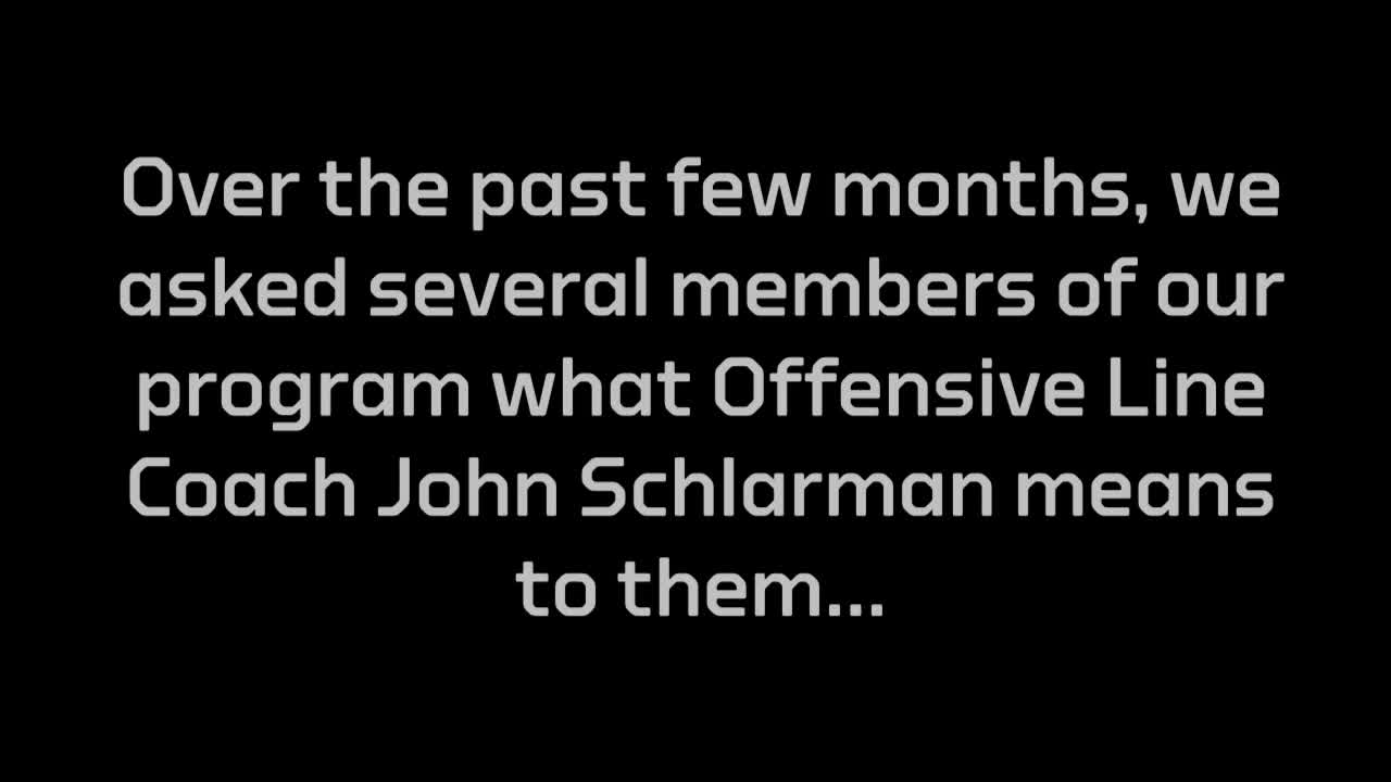 FB: Coach Schlarman Remembered