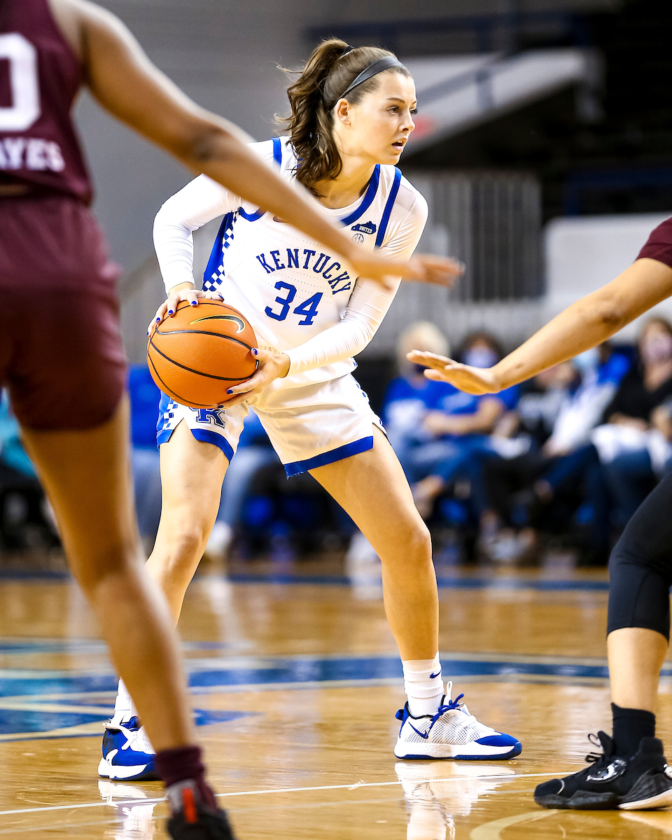Emma King.

Kentucky beats Mississippi State 81-74.

Photo by Eddie Justice | UK Athletics