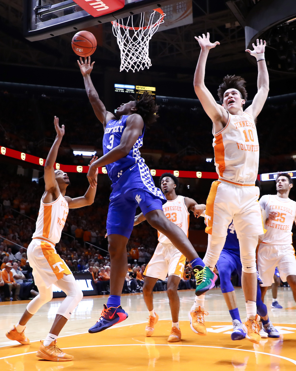 Tyrese Maxey.

Kentucky beat Tennessee, 77-64.

Photo by Elliott Hess | UK Athletics