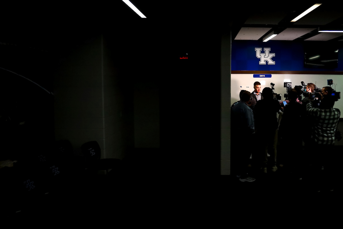 Cole Stupp.

Kentucky Softball and Baseball media day

Photo by Eddie Justice | UK Athletics
