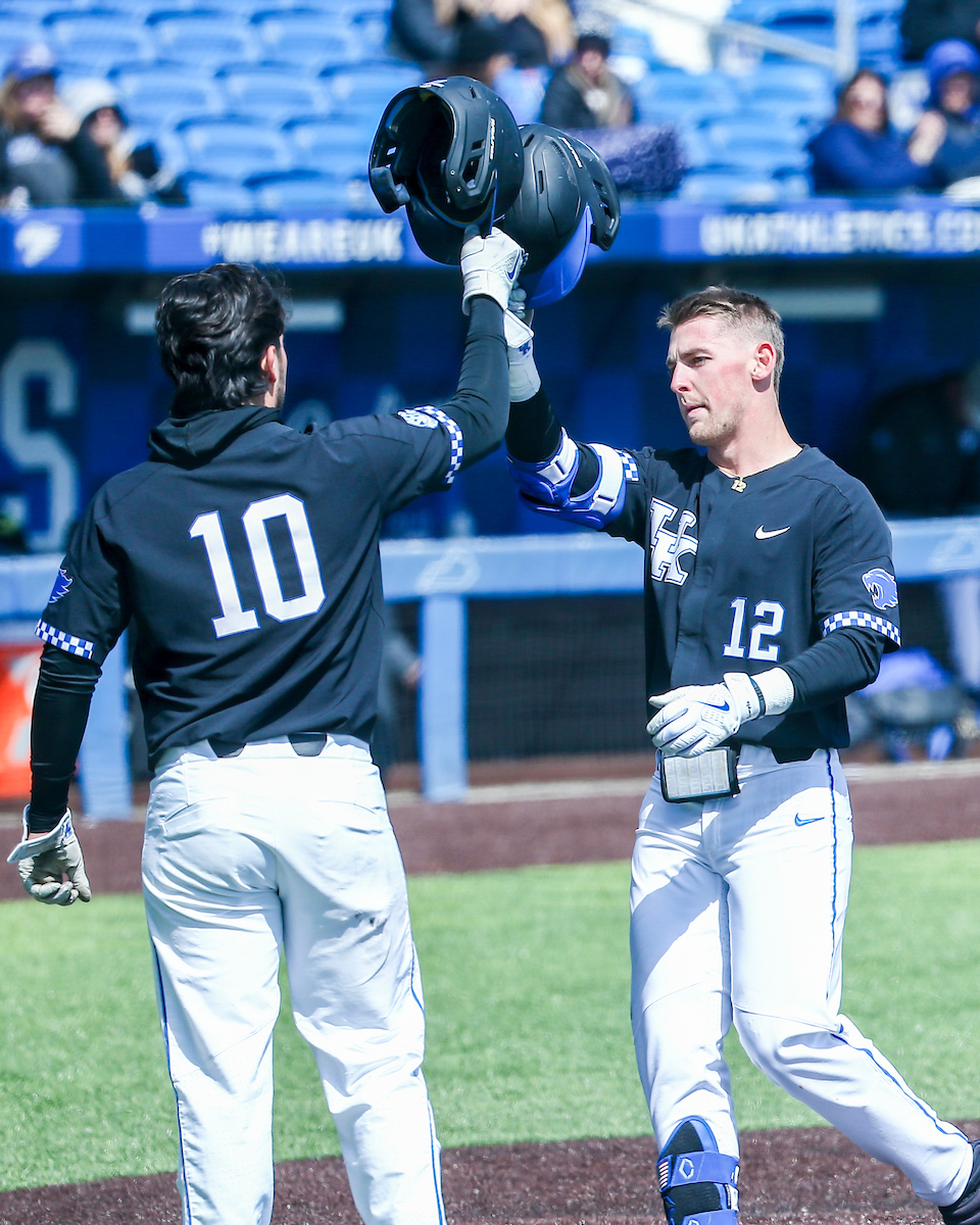 Hunter Jump and Chase Estep.

Kentucky defeats Georgia 18-5.

Photo by Sarah Caputi | UK Athletics