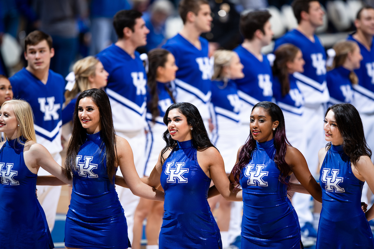 Cheerleaders.

Kentucky beat Tennessee State, 77-62.


Photo by Elliott Hess | UK Athletics