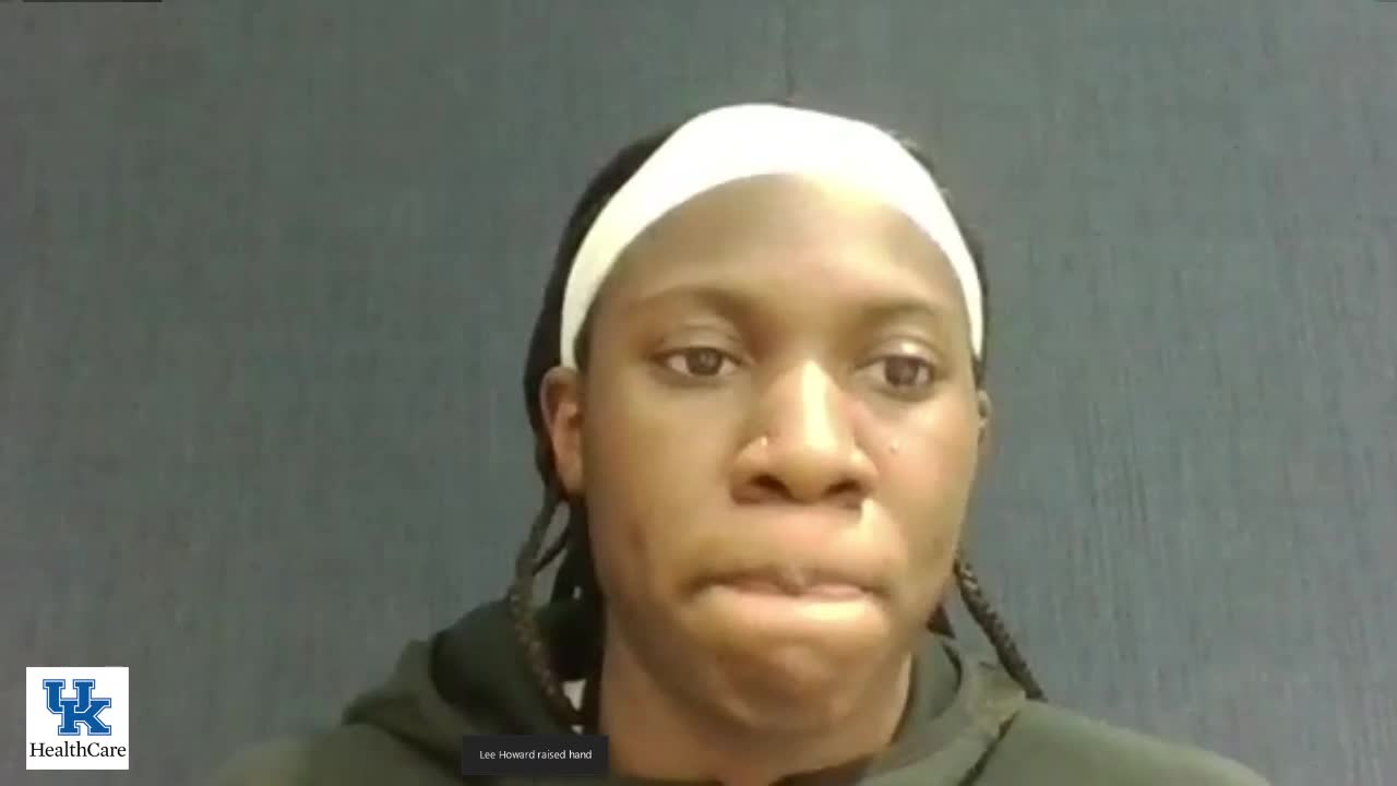 WBB: Rhyne Howard - Florida Postgame