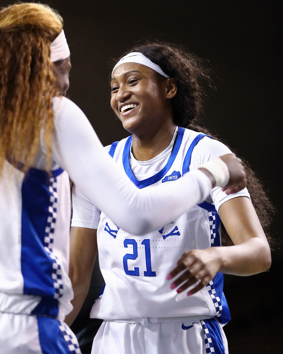 Nyah Leveretter.

Kentucky beats Vanderbilt 69-65.

Photo by Tommy Quarles | UK Athletics